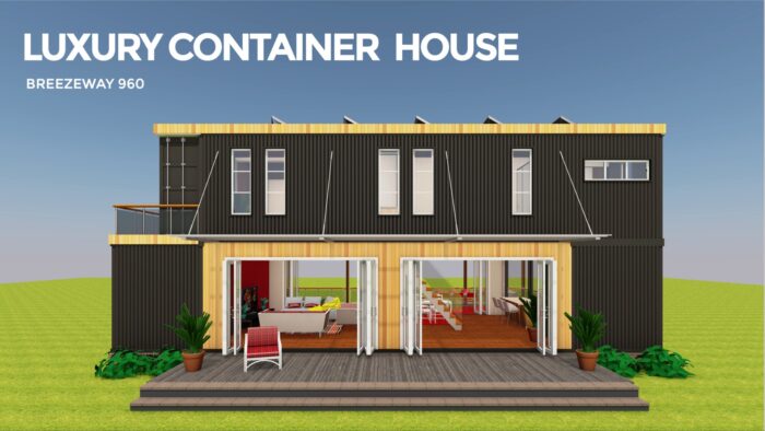Container House Design with a Breezeway-BREEZEWAY 960