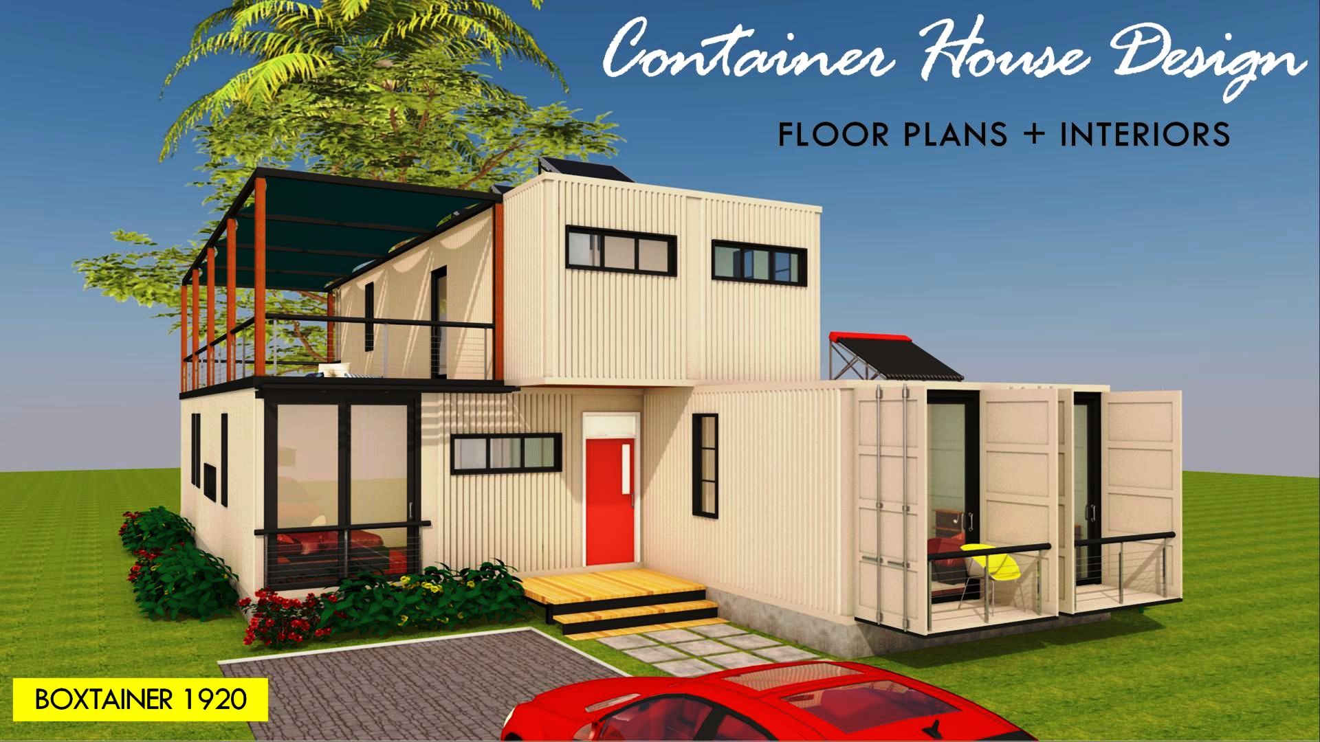 Luxury Shipping Container House Design + Floor Plans | CABINTAINER 1920